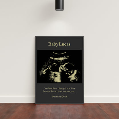 Baby Ultrasound Art