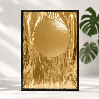 Personalized Gold Foil Moon Phase Art Print